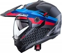 Caberg Tourmax X Sarabe, Klapphelm - Matt Grau/Rot/Blau - L
