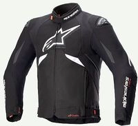 Alpinestars T-GP R V3, Textiljacke Drystar - Schwarz/Wei&szlig; - M