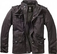 Brandit Britannia Winter, Textiljacke - Schwarz - S