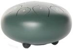 Fame FST08-FG Steel Tongue Drum 8 Pentatonic F Steel Tongue Drum Gr&uuml;n