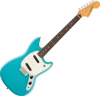 Fender 0140460518, Fender Player II Mustang RW Aquatone Blue E Gitarre Blau