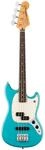 Fender Player II Mustang Bass PJ RW Aquatone Blue Blau