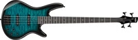 Ibanez GSR280QA-TMS, Ibanez Gio GSR280QA-TMS Transparent Marine Sunburst E Bass Blau