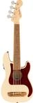 Fender Fullerton Precision Bass Ukulele Olympic White Fretted Bass Ukulele ...