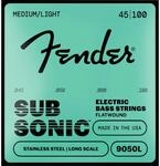 Fender Strings Flatwound 45 100 9050L stainless steel Bass Saiten