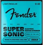Fender E-Gitarren Saiten Super 250LR 9-46 Nickel Plated Steel E-Gitarrensaiten