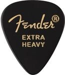 Fender Picks 351 Black extra heavy Plektren Set