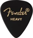Fender Picks 351 Black heavy Plektren Set