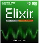 Elixir 4er Bass 45-100 NanoWeb 14052 Light Bass Saiten