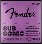 Fender Strings Super 7250 L 40-100 Nickel Pl., Roundw. Longscale Bass Saiten
