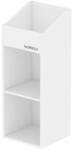 Glorious Record Rack 330 White Vinyl Aufbewahrung Wei&szlig;