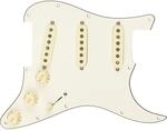Fender Pre-Wired Strat Pickguard, '57/'62 SSS Parchment Single Coil Tonabnehmer...