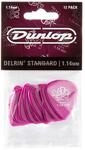 Dunlop 41P1.14 Delrin Standard Picks 1,14 mm Plektren Set