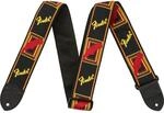 Fender Monogrammed Strap Black/Yellow/Red Gitarrengurt Multicolour