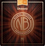 D'Addario NB1256, D'Addario NB1256 12-56 Nickel Bronze Acoustic Light Top/Medium