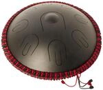 Fame Travel Handpan 14" D-Minor Steel Tongue Drum Schwarz
