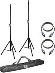 LD-Systems DAVE 8 SET 2 2 Stative, 2 Kabel, 1 Tasche Lautsprecherstativ