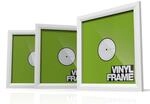 Glorious Vinyl Frame Set 12" White Vinyl Aufbewahrung Wei&szlig;