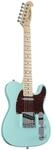 J & D E-Gitarre TL-MINI SFG Surf Green E-Gitarre Gr&uuml;n