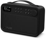 PURE Bloom Black Radio DAB Schwarz