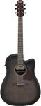 Ibanez AAD70CE-TBN Transparent Charcoal Burst Westerngitarre Burst
