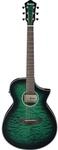 Ibanez AEWC16QA-TEH Transparent Emerald Burst Westerngitarre Burst