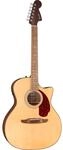 Fender California Deluxe Newporter CE Natural Westerngitarre Natur