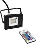 Eurolite LED IP FL-10 SMD RGB LED Fluter Schwarz
