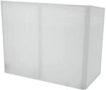 Omnitronic Mobile DJ Stand Ersatz-Cover white DJ Tisch Wei&szlig;