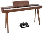 keymaXX HP-1 Vintage Design Piano Kiefer E-Piano Braun