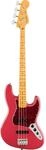 Fender American Professional Classic Jazz Bass MN Faded Dakota Red E-Bass Rot
