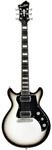 Hagstrom Megin Aged Grey Burst E-Gitarre Grau