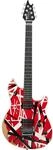 EVH Limited Edition Wolfgang Special Striped EB Red with Black and White Stripes