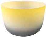 Fame Crystal Singing Bowl 12" Yellow E4 432 Hz Klangschale