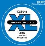D'Addario XLB045 Bass XL Single String Einzelne Basssaite