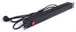 MUSIC STORE 19" Steckdosenleiste 1HE USB PA Zubeh&ouml;r