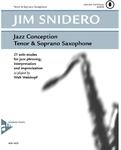 Advance Music Jazz Conception Tenor Saxophone Schulwerk f&uuml;r Holzblasinstrumente