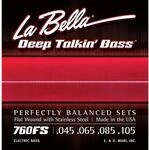 La Bella 760FS Deep Talkin' Bass Flats Standard 45-105 Bass Saiten