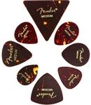 Fender Celluloid Picks Shape Medley Medium Plektren Set