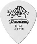 Dunlop 478P.73 Tortex White Jazz III Picks 0,73 mm Plektren Set