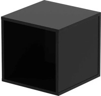 Glorious Record Box 110 black Vinyl Aufbewahrung Schwarz