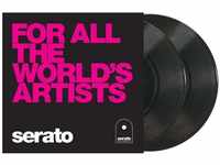 Serato 500018, Serato Manifesto Control Vinyls schwarz, For All The Worlds - DJ