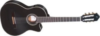 Ortega RCE145BK, Ortega RCE 145 BK Black incl. Gigbag Klassische Gitarre 4/4 Schwarz