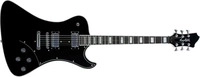 Hagstrom HSFANTOMEN41, Hagstrom Fantomen Cosmic Black Burst E Gitarre Sunburst