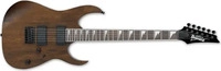 Ibanez GRG121DX-WNF, Ibanez Gio GRG121DX-WNF Walnut Flat E Gitarre Braun