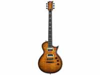 ESP 10002738, ESP LTD EC-1000 Amber Sunburst - Single Cut E-Gitarre