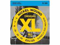 D'Addario EXL125, D'Addario E-Git.Saiten EXL125 09-46 Nickel Wound - E-Gitarrensaiten