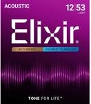 Elixir 11050 Polyweb Acoustic 12-53 Westerngitarrensaiten