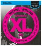 D'Addario 6er Bass XL Nickel 32-130 32-45-65-80-100-130, EXL170-6 Saitensatz...