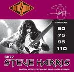Rotosound Bass Saiten SH77, 50-110, Flat Steve Harris, Monel Flatwound Bass...